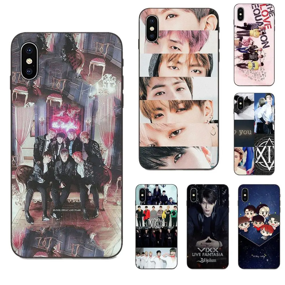 

Popular Kpop Vixx Flexible TPU Capa For Galaxy C5 C7 J1 J2 J3 J330 J5 J6 J7 J730 M20 M30 Ace Core Max Mini Plus Prime Pro