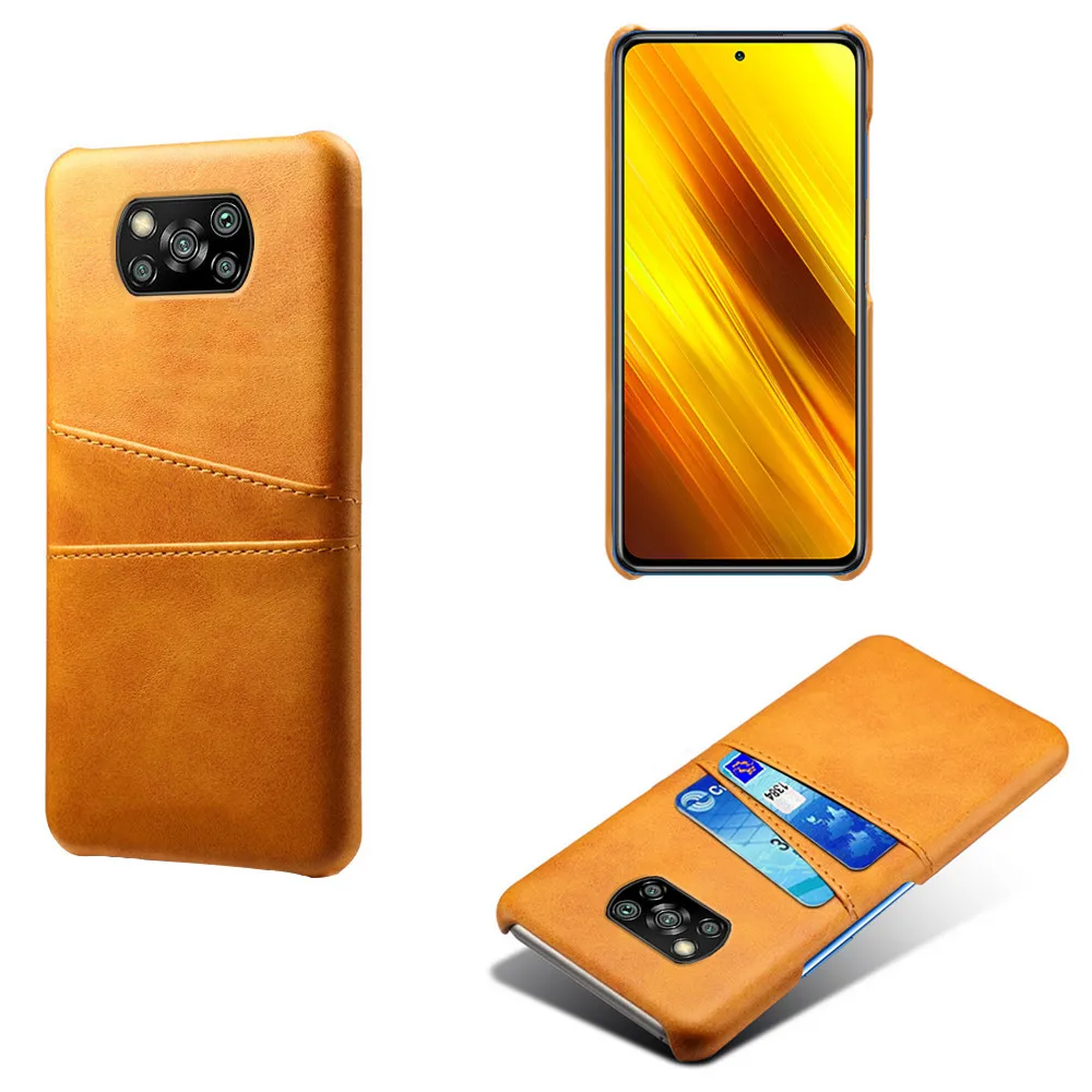 Business Case For Xiaomi Poco X3 NFC Coque Capa Credit Card Vintage PU Leather Wallet Cover Case For Xiomi Poco X3 NFC Funda xiaomi leather case chain