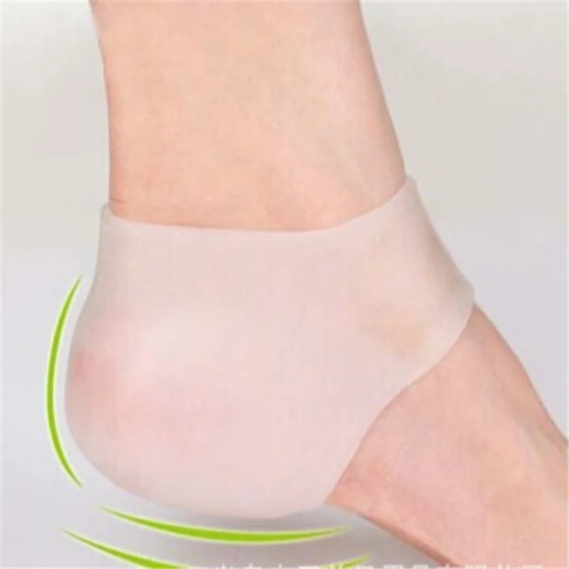 1 пара силиконовые Уход за ногами увлажняющие Гелеобразные напяточники носки треснутый уход за кожей ног протектор Уход Педикюр для ног