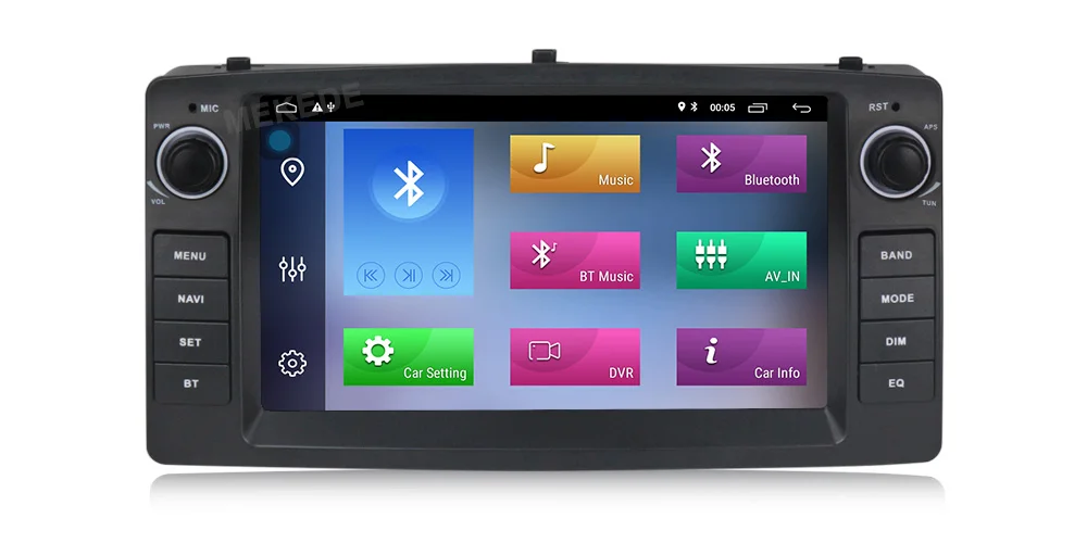 Clearance 2 din Android 9 car dvd player For Toyota Corolla E120 BYD F3 multimedia player radio stereo GPS navigation 8