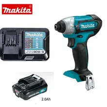 220-240 в Makita TD110DZ TD110D TD110DSME TD110DSAE TD110DWYE 10,8 В CXT литий-ионный беспроводной ударный дайвер с 1 батареей и 1 зарядным устройством