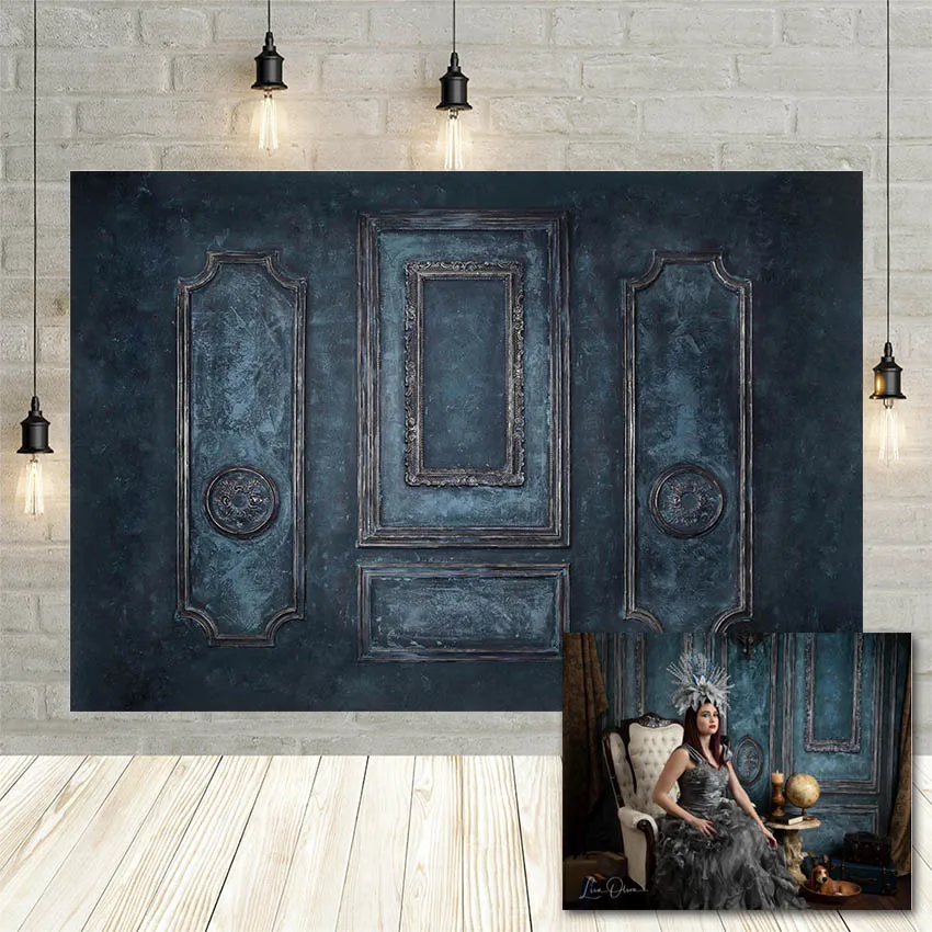 

Photography Background Newborn Baby Gray Classical Door and Window Background Children Background Photo Studio Props
