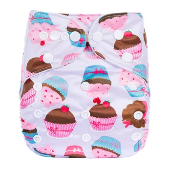 

China Washable Organic Baby Cloth Diaper Nappies Washable Baby Cloth Diaper Nappy For Girl N24