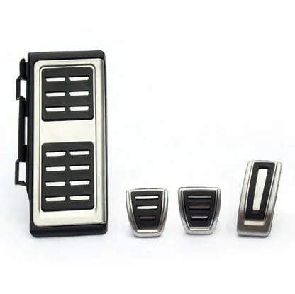 Автомобильные Педали MT подходят для VW Audi A3 8 в S3 RS3 Sportback Seat Leon Octavia 5E 5F A7 Passat B8 подножка тормозные колодки аксессуары - Название цвета: MT