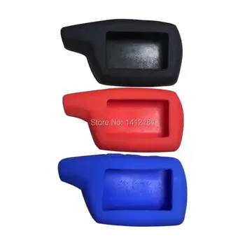 

DXL 3000 Silicone Key Case For Car Alarm System PANDORA DXL3000 DXL3100/3170/3210/3250/3290 LCD Remote Control Keychain Trinket