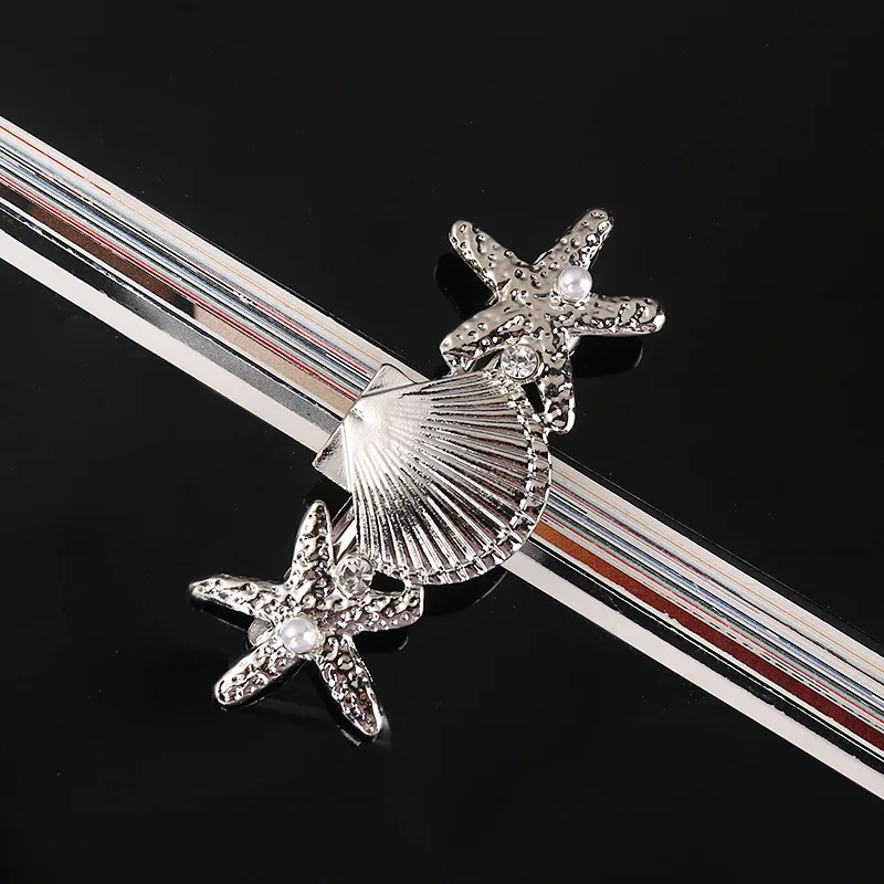 Style6 Hosun HB-0045, модные заколки для волос для женщин, элегантный дизайн, морская звезда, раковина, океан, заколка, палочка, Шпилька для волос, заколки для волос, аксессуары для головы - Цвет: Style6