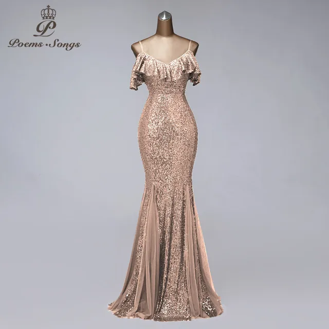 Formal evening dresses long evening gowns mermaid dresses woman party night suspender vestidos de fiesta de noche 1