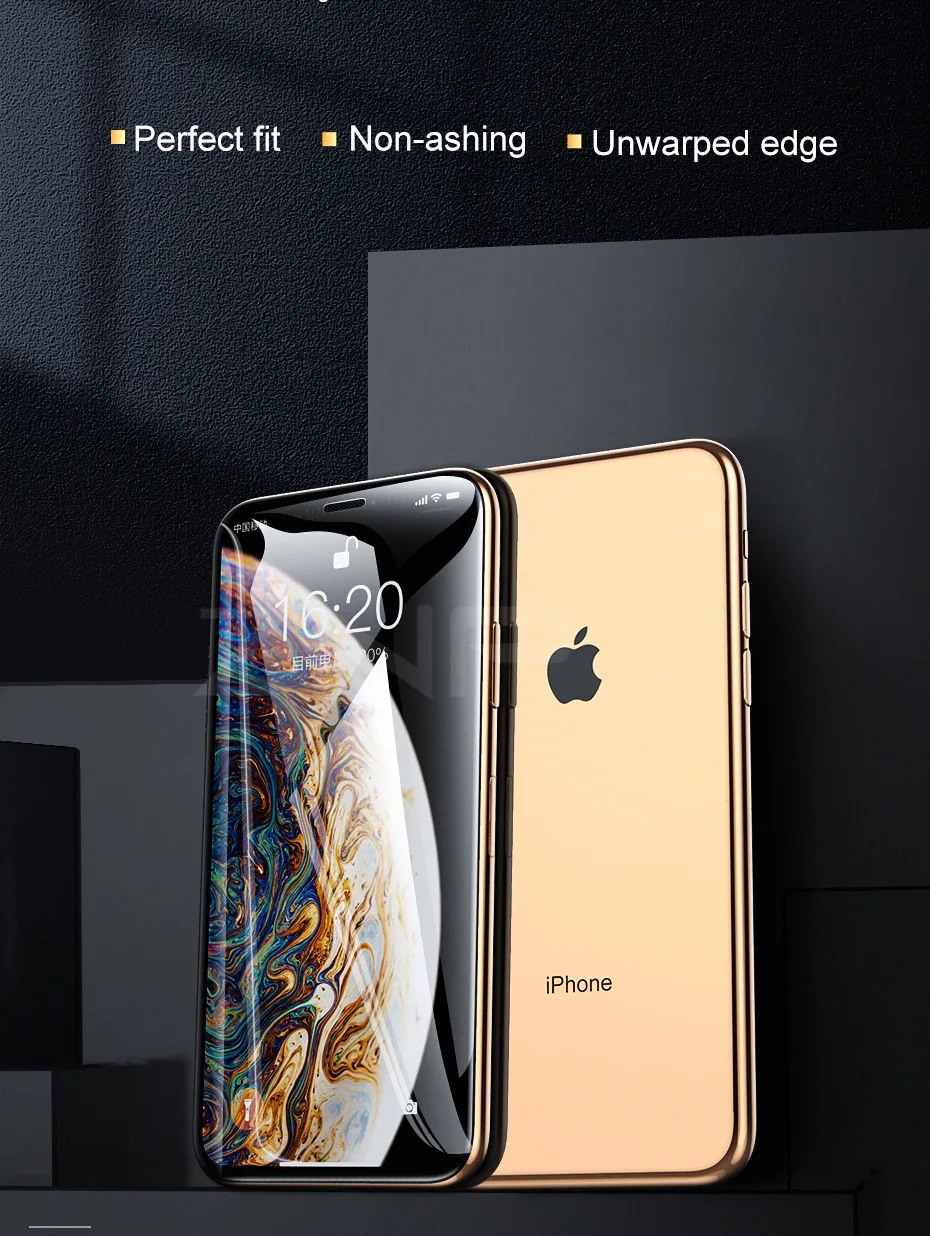 2 в 1 защита экрана объектива камеры для iPhone 11 Pro Max XS X Гидрогелевая пленка для iPhone 7 8 6 6s Plus X XS Max XR пленка не стекло