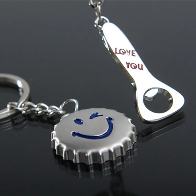 Creative Keychain Metal Computer Keyboard Mouse Couples Key Ring Car Small Gifts Key Pendants