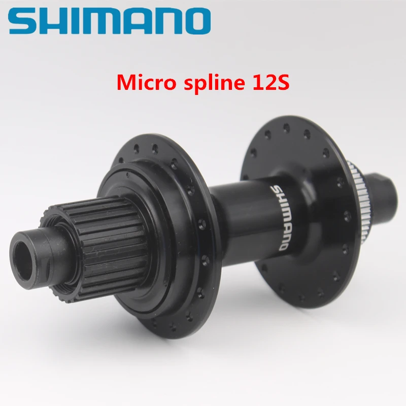 SHIMANO 12S микро сплайн 32H E-THRU ступицы старый 142 мм FH-MT510 148 мм повышение 12 Скоростей