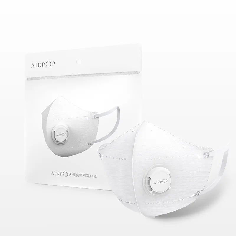 Xiaomi Airpop переносная маска PM2.5 анти-Дымчатая маска для лица Складная комфортная стереоскопическая укороченная не облицовывающая лицо не sulkin