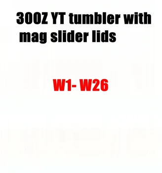 

30OZ tumbler with mag slider lids