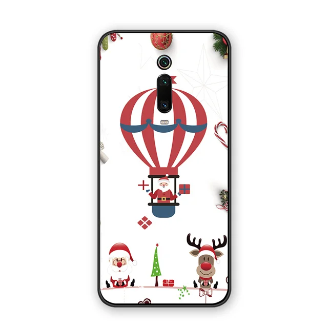6081 Redmi Note 7 S2 веселый медведь для рождественской елки чехлы для телефонов Xiaomi Redmi 6A 5A 4A 4 5 6 7 Pro 5Plus GO Санта Клаус мягкий чехол из ТПУ - Цвет: 6081