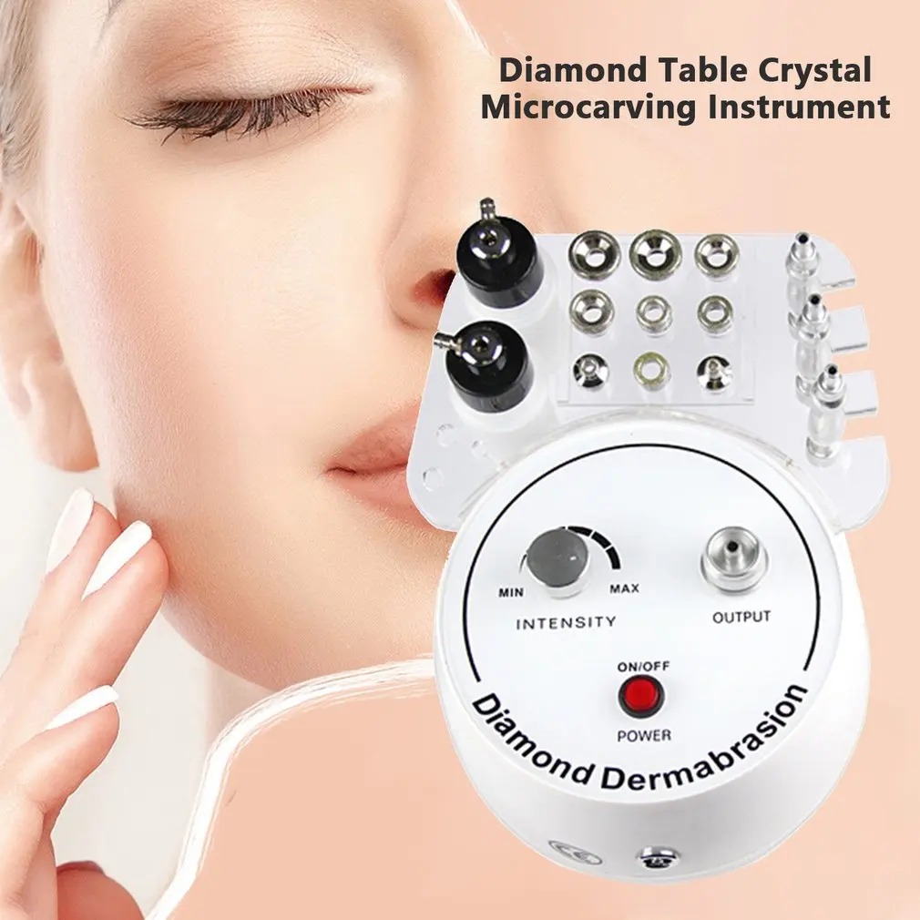 

HOT Diamond Microdermabrasion Dermabrasion Machine Water Spray Exfoliation Beauty Machine Removal Wrinkle Facial Peeling Tool