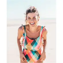 Цельный женский купальник с открытой спиной, купальник монокини с вырезами, сексуальный купальный костюм, летняя пляжная одежда