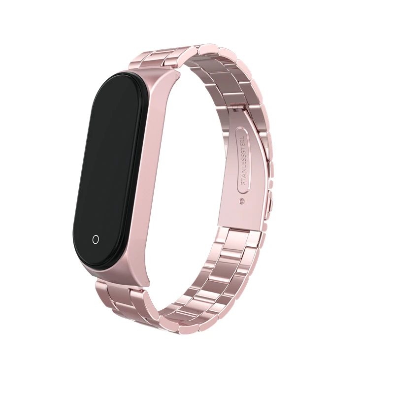 Сменный металлический ремешок для Xiaomi mi Band 4 из нержавеющей стали для Xiao mi Xio mi Band 4, Модный высококачественный ремешок