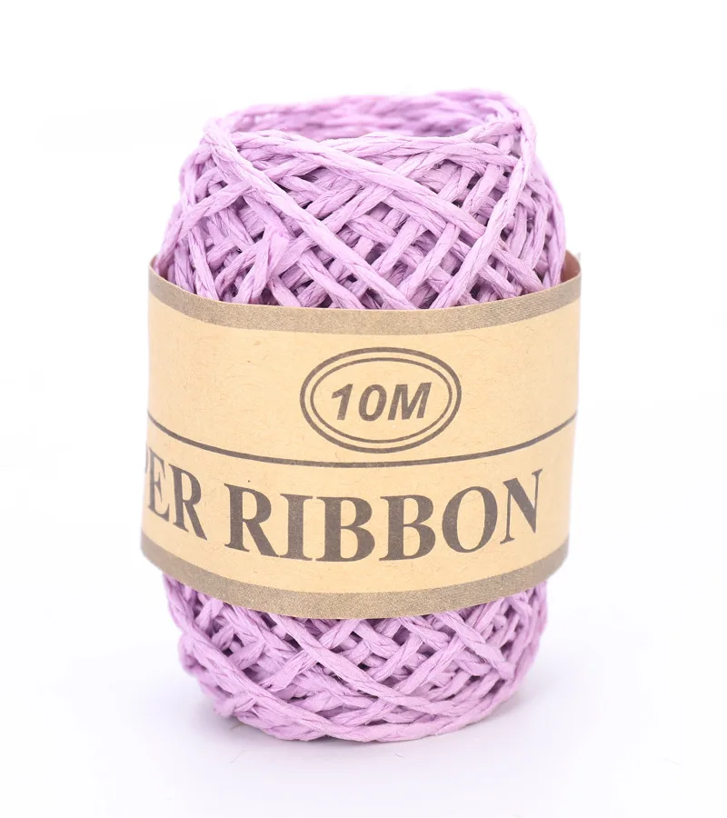 Paper Raffia Ribbon 10/20/50 Metres 10mx7mm Raffia Ribbon, Color Raffia,  DIY 