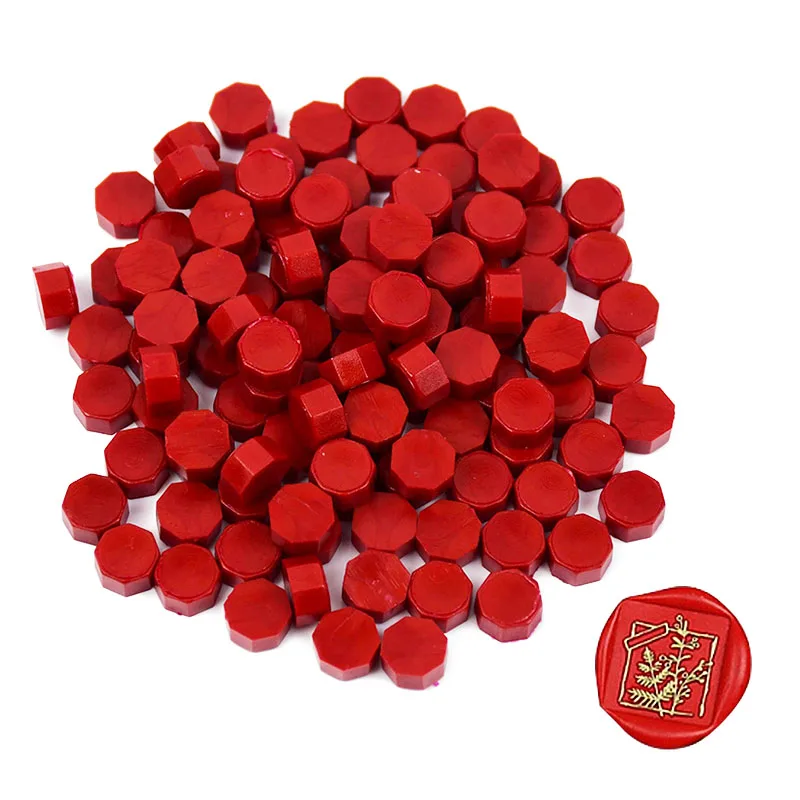 100pcs Mixed Sealing Wax Beads Wax Seal Stamp Wax Beaded Waxes For Wedding Party Vintage Craft Decor Envelope Card Making Tools