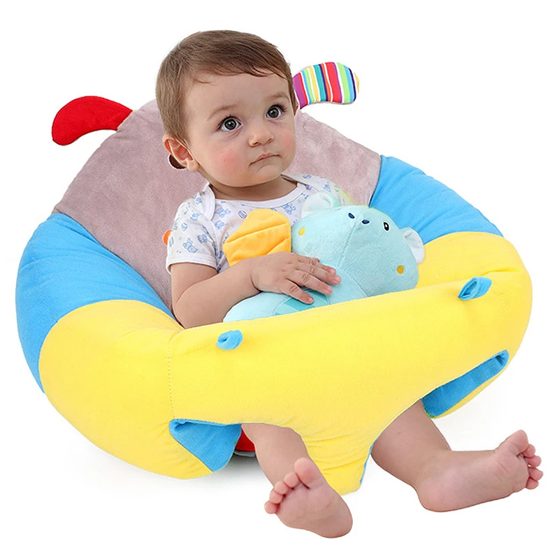 

Baby Support Seat Toddler Seat Infant Learning To Sit Cute Animal Shaped Design Chair Soft Sofa Plush Toys Baby Travel Seat J75