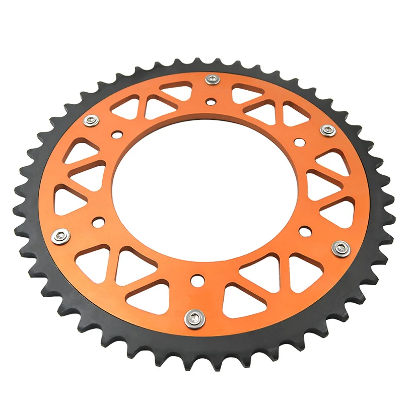 48T motocykl díl zadní sprocket pro SX-F 250 EGS300 300 SX300 -F 300 350 GS350 360 SX360 400 450 500