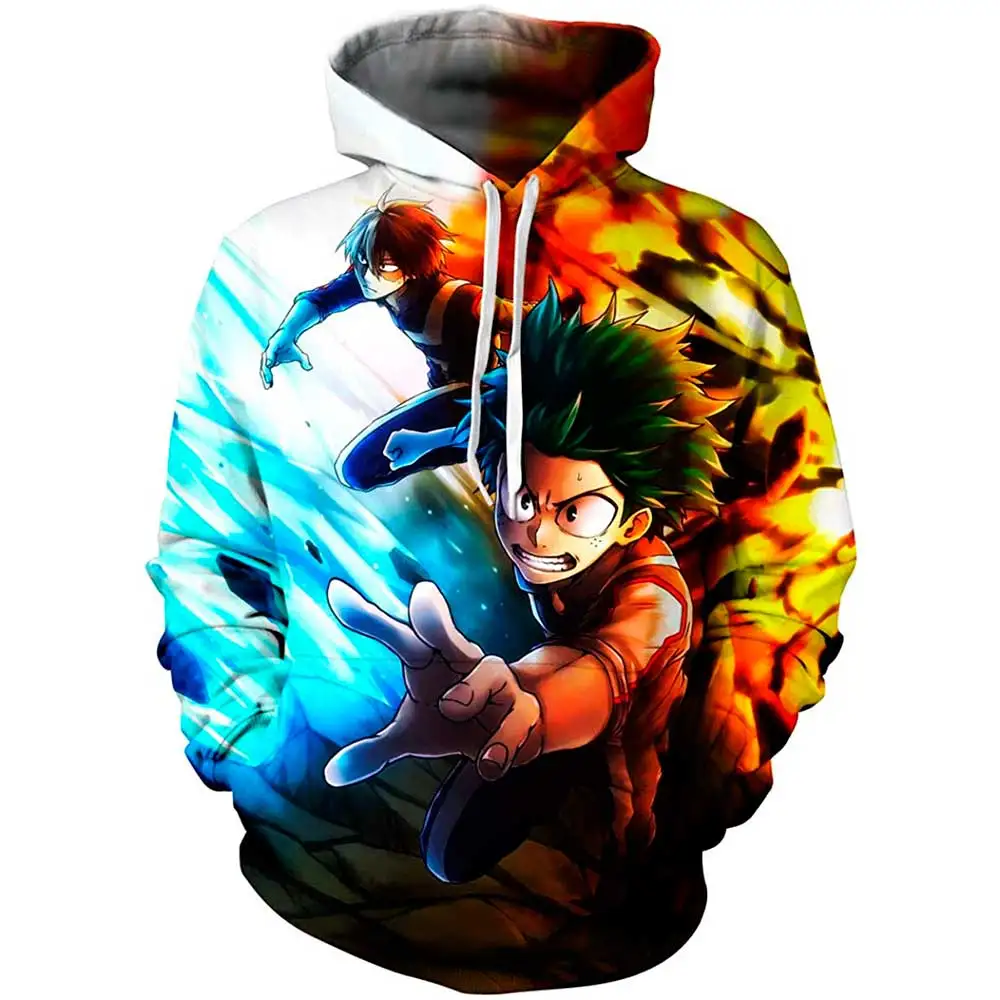 Waliicorners Anime Boku No My Hero Academia Hoodies Waliicorners Bakugou Katsuki Todoroki Shouto 3D Hoodies Unisex Hooded Sweatshirts Casual Tops 5 H2fbd335e6c0e487e81b1a1e0e3764757v