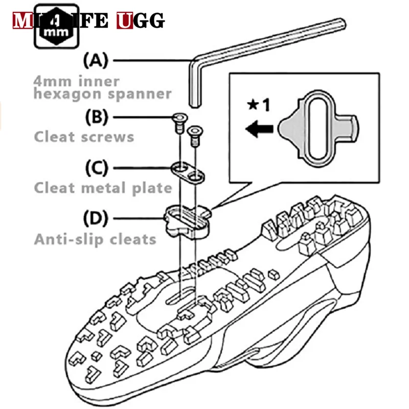 Summer Cycling MTB Shoes Men Sports Route Cleat 4Bike Cycling Marketplace