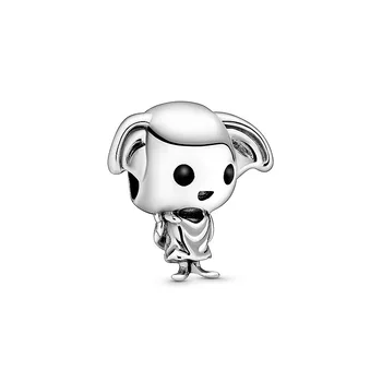 

Drop Shipping Dobby the House Elf Charm Fit Pandora Bracelets & Necklaces Harry Magic Charms DIY Jewelry Marking