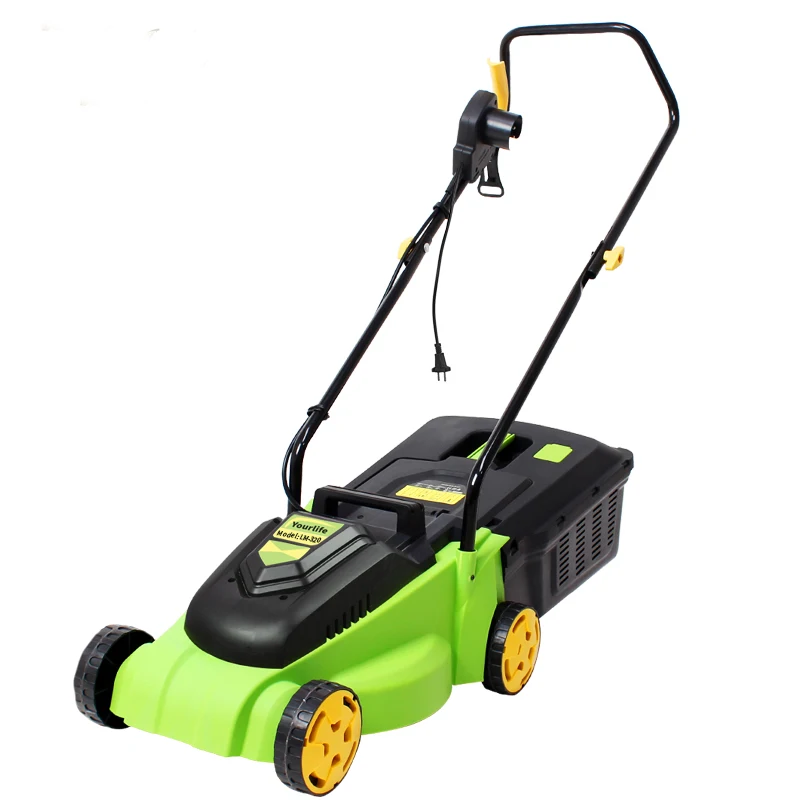 High quality 1600W Home Electric Lawn Mower Touching Lawn Mowers Push-type Lawn Mower 230V-240V / 50Hz 330mm 3300r/min Hot Sale 2