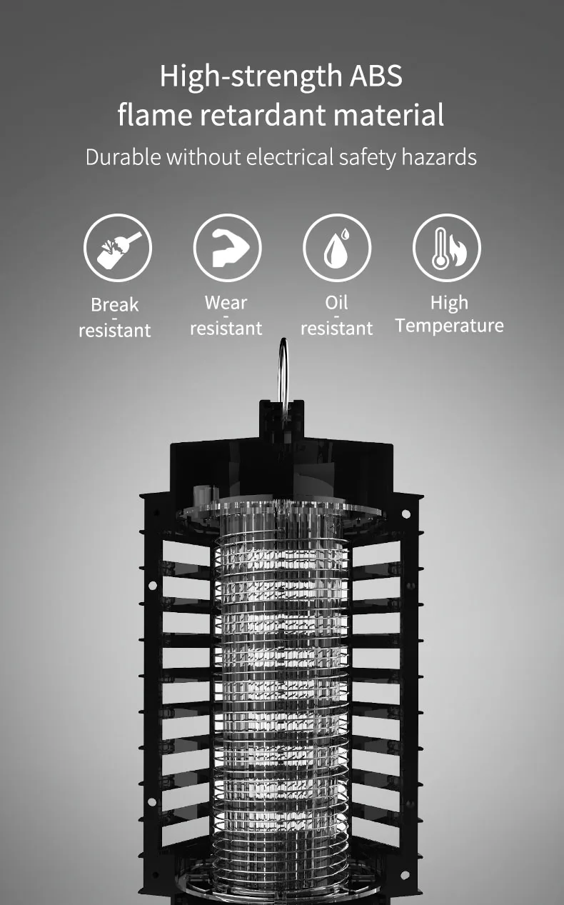 Cokit Eletric Mosquito Killer рассеиватель света лампа УФ-лампа светодиодный светильник ловушка бездымный без запаха наружный убийца насекомых