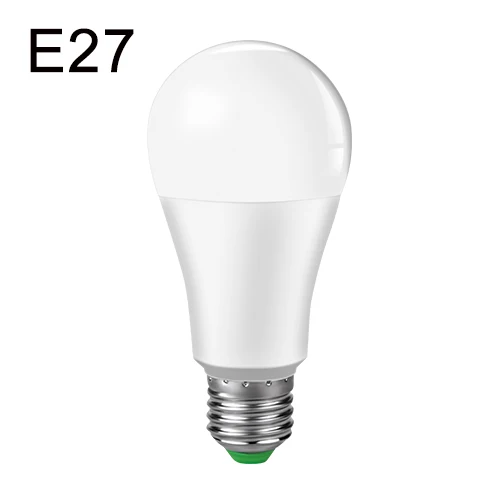 E27 Bulb Умная лампа с Wi-Fi и регулируемой яркостью E27/B22 Светодиодный светильник с интеллектуальным приложением и пультом дистанционного управления, умный светильник с Alexa Google Assistant - Испускаемый цвет: E27 Bulb