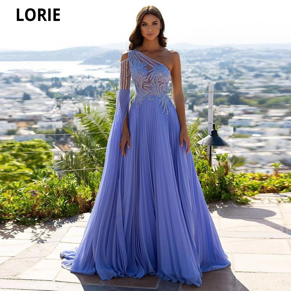 Long Elegant Wedding Evening Party Dress - Long Dresses One Sleeves - Aliexpress