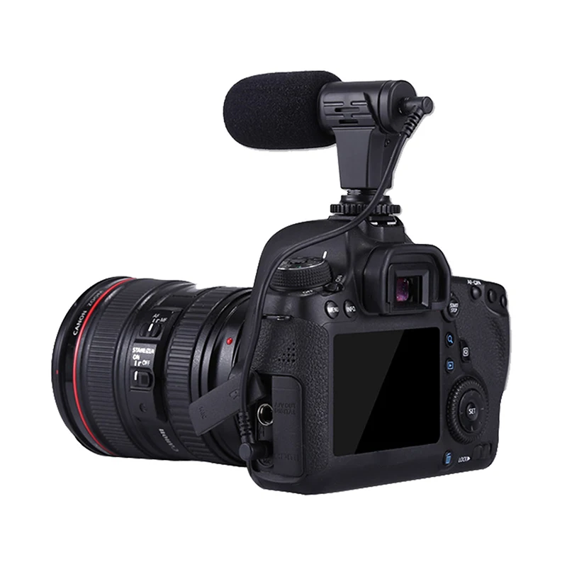 Камера видео микрофон VLOG MicVideo Go shartgun микрофон для iPhone samsung huawei DSLR камеры Nikon Canon Pentax Fuji