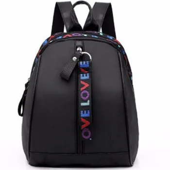 

2019 Korean Style Women Mini Backpack Oxford Shoulder Bag For Teenage Girls Multi-Function Small Bagpack Female Phone Pouch
