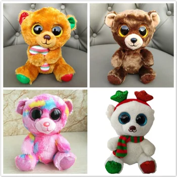 

frost bella bear franky bear darcy plush toys stuffed animals baby kids toys big eyes Christmas gift girl 15CM