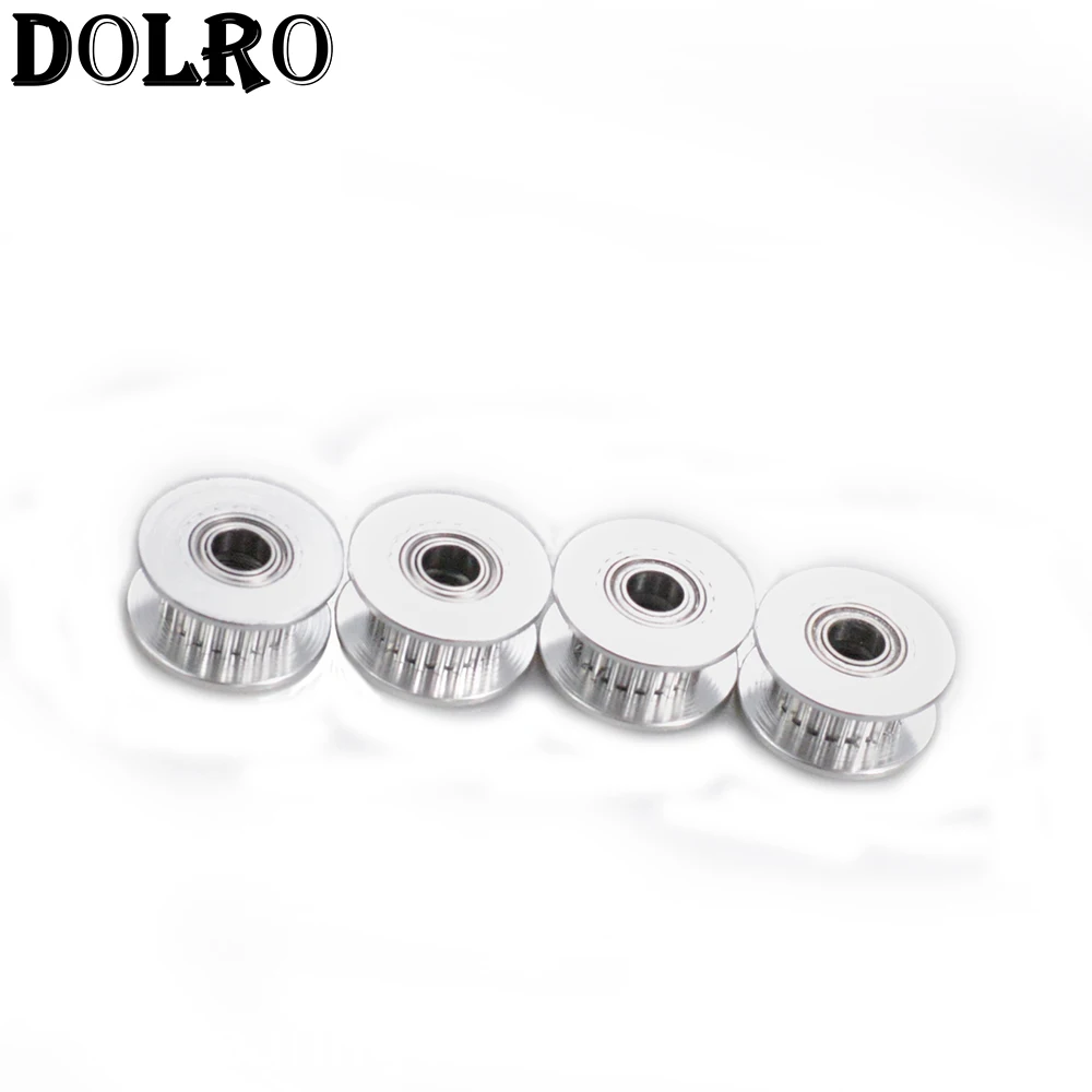 1pc GT2 Timing Pulley 16/20 Tooth Wheel Bore 3/4/5mm Aluminium Gear Teeth Width 6/10mm For 3D Printers Reprap Part timing pulley