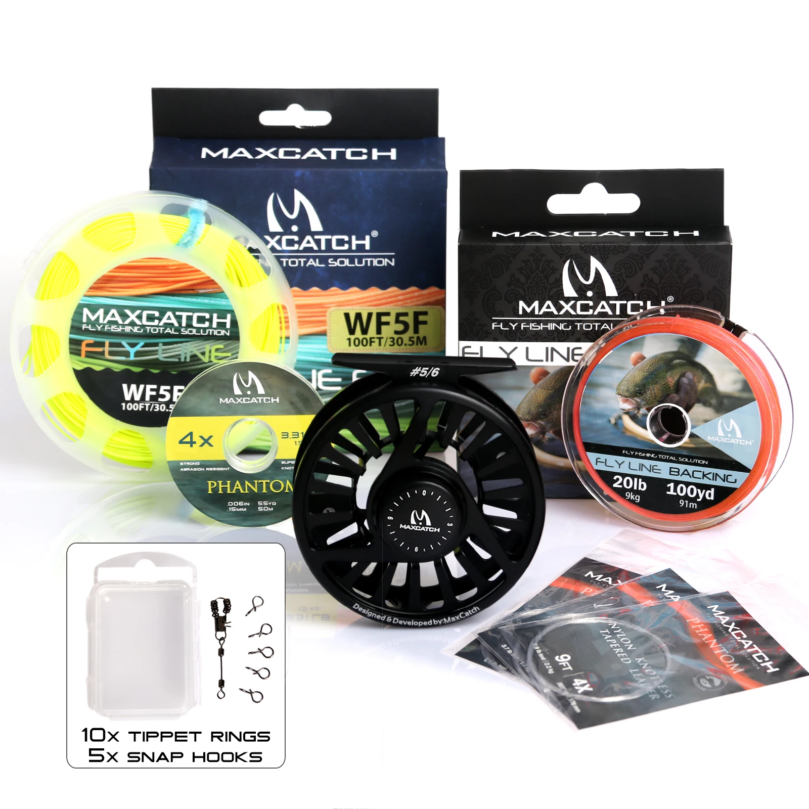 Maxcatch AVID Floating Fly Line WF3F/4F/5F/6F/7F/8F Peso In - Foto 3