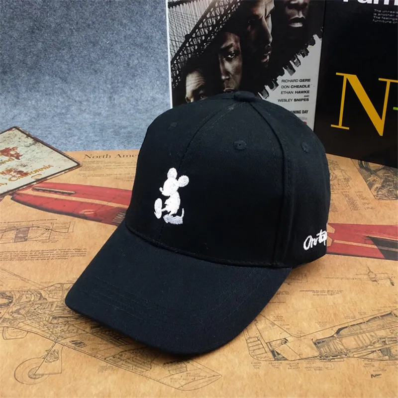 Детская бейсболка s шляпа Микки Мауса Бейсболка Snapback кепки бренд хип-хоп высокое качество Bone gorras дети мальчик Casquette