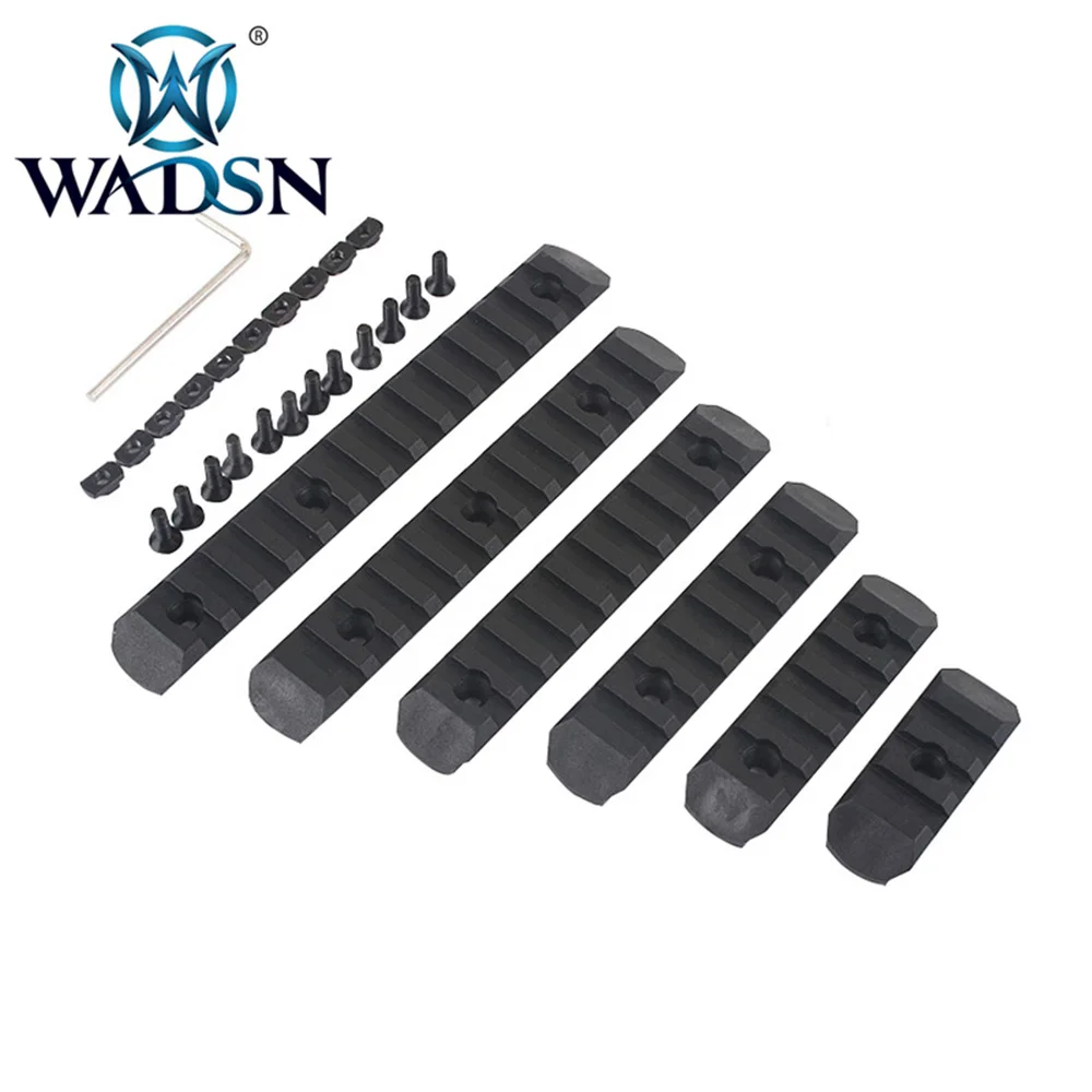 KeyMod&M-LOK-Polymer-Rail-Set-(6-pcs)