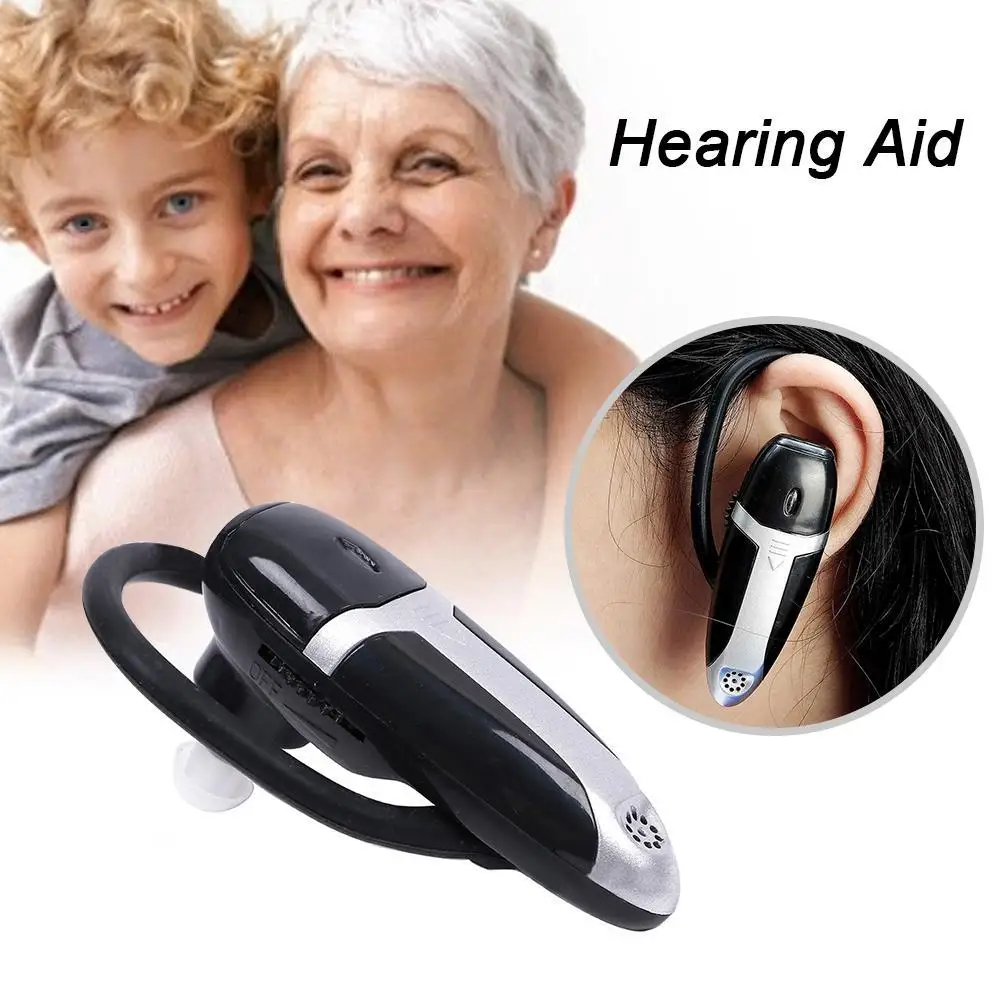 

Adjustable Hearing Aid for The Elderly Hearing Loss Sound Amplifier Sound Enhancement Deaf Aid Hearing device with Battery