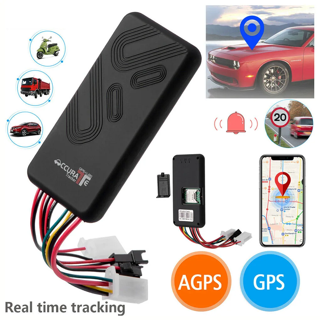 Мини GPS трекер для автомобиля система отслеживания смс GSM GPRS с дистанционным