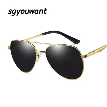 

Sgyouwant Big Frame Pilot Sunglasses Men Women Brand Designer Gradient Sun Glasses Female Mirror Oculos Shades Glasses