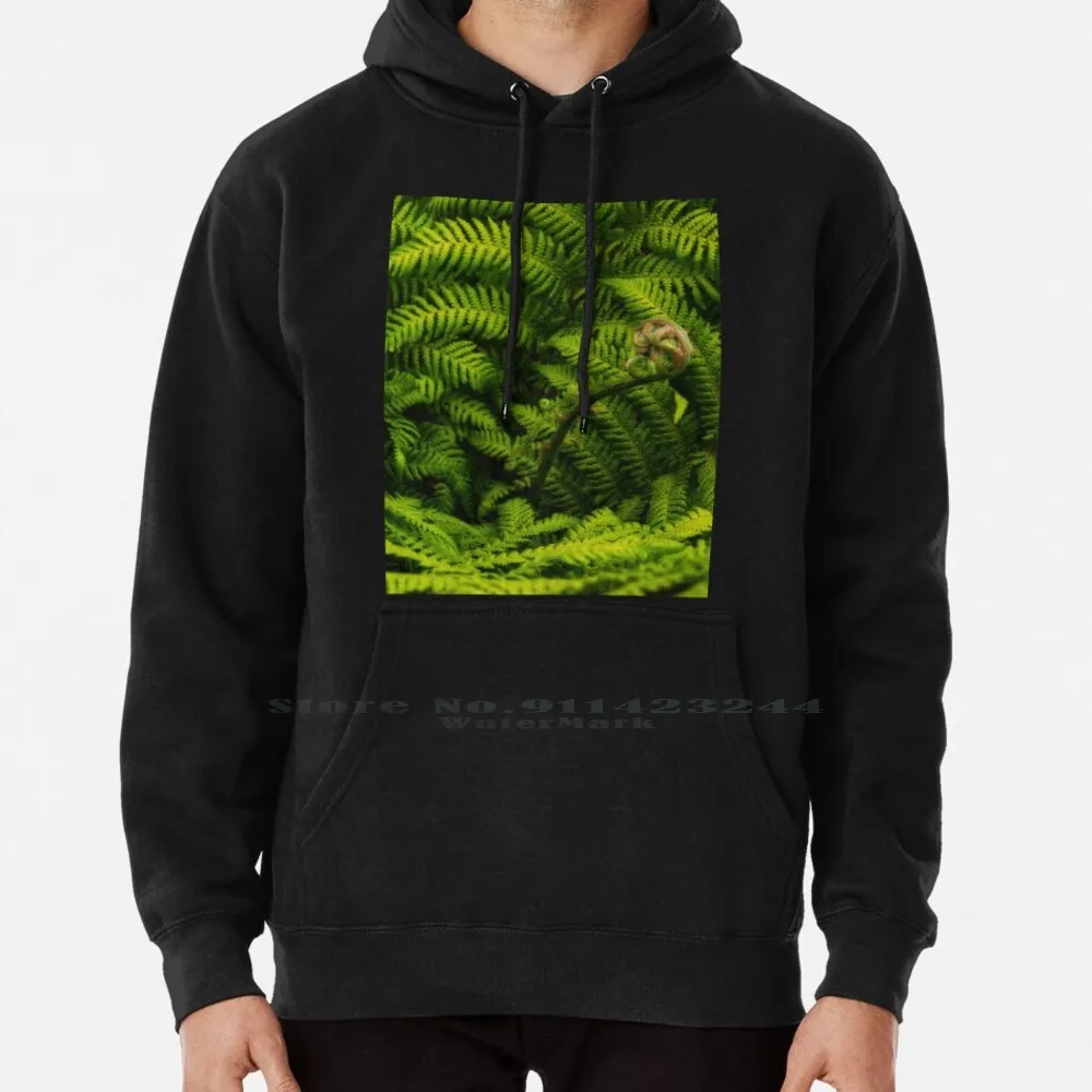 Felpa Con Cappuccio Felce Albero Maglione 6Xl Cotone Tasmania Paola Mcmanus Olympus Australia Travel Koru E M5 12 40 Natura Astratta Stett River