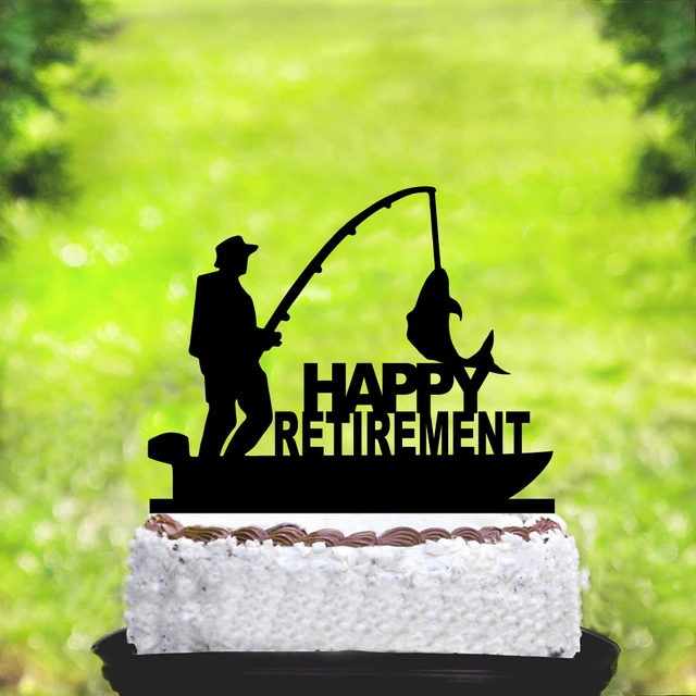 Happy Retirement Cake Topper Picks For Retired Party Acrylic