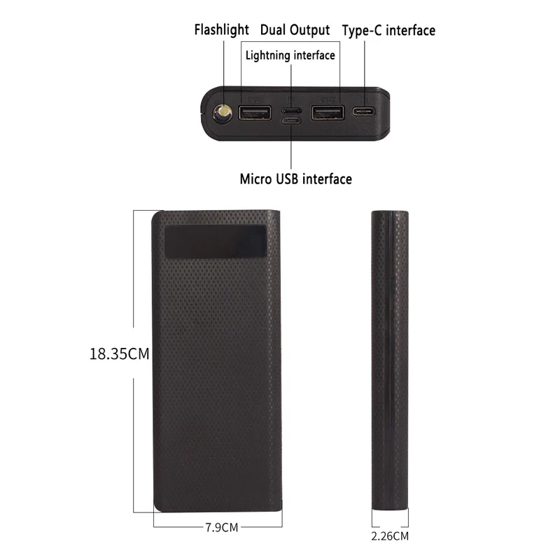 8*18650 Power Bank Battery Holder Box Mobile Phone Charger DIY Shell Case Dual USB 18650 Charging Storage Box For iPhone xiaomi 8*18650 Power Bank Battery Holder Box Mobile Phone Charger DIY Shell Case Dual USB 18650 Charging Storage Box For iPhone xiaomi