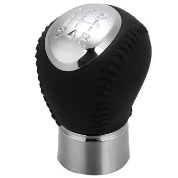 

5 Speed Universal Car Leather Gear Stick Shift Knob Lever Shifter Fit For Mazda 3 5 6 323 626 RX-8 P-remavy M-PV