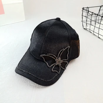 

Hat women's wild summer trend rhinestone caps outdoor fashion baseball cap sunscreen sun hat