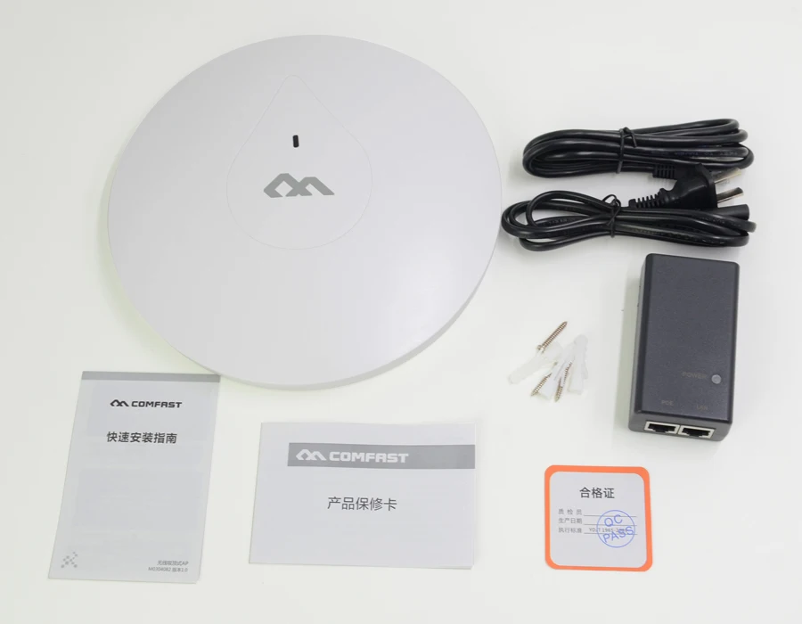 COMFAST CF-E350N через стену Мощный 300 м Крытый потолок AP 48 В Poe адаптер Wi fi точка доступа маршрутизатора мост усилитель сигнала AP