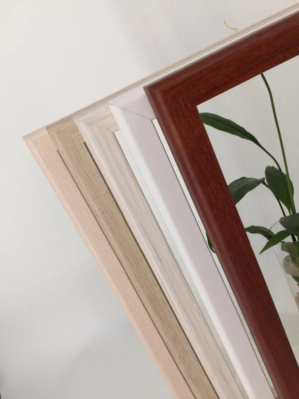 Canada Popular Aluminum Frame Doors Kitchen Cabinet Glass Door