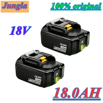 

New BL1860 For Makita 18V 18000mAh 18.0Ah Rechargeable Power Tools Battery with LED Li-ion Replacement BL1860B BL1860 BL1850