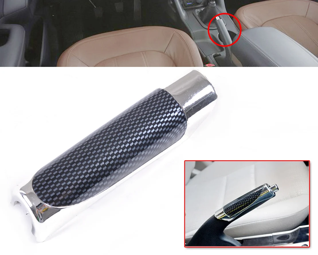 Beler Автомобильный Ручной тормоз защитный чехол рукав чехол для VW Polo Golf Audi A4 A6 Ford Focus Toyota Corolla Nissan Juke Lada